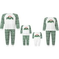 thumbnail image 1 of Family Matching Clothes Christmas Sleepwear  Tree Print Tops Trousers Baby Romper Pajamas Set, 1 of 7