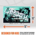 thumbnail image 4 of Franklin Sports WNBA New York Liberty Over the Door Basketball Hoop - Kids Indoor Basketball Hoop with Mini Ball - WNBA Fan Shop Mini Hoop for Bedroom + Office, 4 of 16