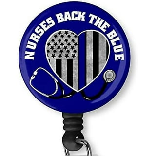 Back The Blue Badge