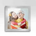 thumbnail image 4 of 7x7 Frame Silver Real Wood Picture Frame Width 1.5 inches | Interior Frame Depth 0.5 inches |, 4 of 7