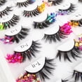thumbnail image 5 of Multipack Makeup Beauty Supplies Lashes Decorative Eye Tail Sequins False Eyelashes Fluffy Drag 06, 5 of 8