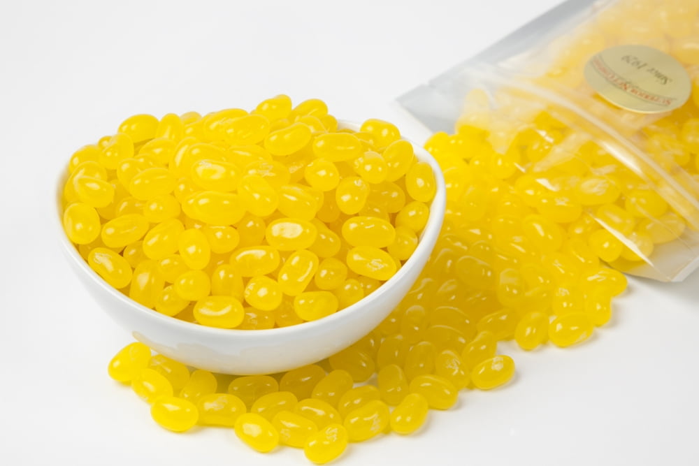 Sunkist Lemon Jelly Belly Jelly Beans 1 Pound Bag Yellow