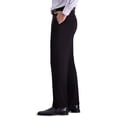 thumbnail image 2 of Haggar Men's Premium Comfort Straight Fit Flat Front Dress Pant, 2 of 6