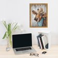 thumbnail image 5 of WFSposter Country Cow Pictures Wall Decor Cute Funny Brown Rustic Farmhouse Cattle Animal Canvas Wall Art Bathroom Artwork, 5 of 5