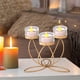 thumbnail image 1 of Vela Romántica de Hierro de Tres Cabezas para Cenas a La Luz de Las Velas, Decoración Del Hogar y Candelabros de Hierro Especiales, Accesorios para Cenas Románticas a La Luz de Las Velas., 1 of 6