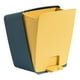 thumbnail image 1 of Cubo de basura con pedal, cubo de basura con pedal, cubo de basura con pedal para restaurante, oficina y hogar. amarillo, 1 of 9