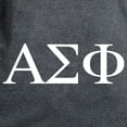 thumbnail image 3 of CafePress - Alpha Sigma Phi Greek Letters White T Shirt - Women's Traditional Fit Dark T-Shirt, 3 of 4