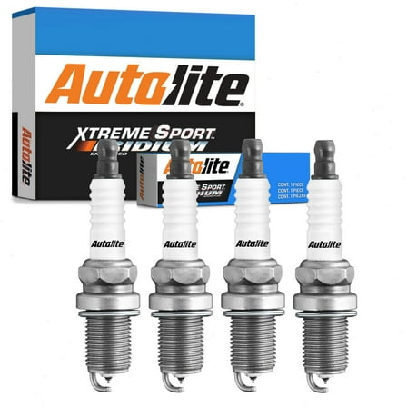 4 pc Autolite XST3926DP Xtreme Sport Spark Plugs for Ignition Wire Secondary
