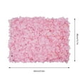 thumbnail image 3 of 20x Artificial Flower Wall Panels, 23.6 x 15.7 Inch 3D Hydrangea Flower Wall Panel, Silk Flowers Backdrop Wall for Home Party Wedding Christmas Photo Backgdrop Decor, 3 of 19