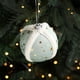 thumbnail image 1 of Ireezec Festive Star Print Fabric Foam Ball Christmas Tree Ornament Hanging Decorations for Holiday Party Home Decorations, 1 of 6