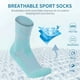 thumbnail image 3 of 3 pares de calcetines de baloncesto azules, calcetines de combate reales para hombre, calcetines de baloncesto gruesos, calcetines deportivos profesionales antideslizantes, 3 of 5