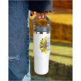 thumbnail image 5 of 30oz Inspirational Sunflower Tumbler with Handle and Straw, Stainless Steel Vacuum Insulated Coffee Tumbler, Travel Mug Water Bottle, Sunflower Decor Gifts for Women, 5 of 6