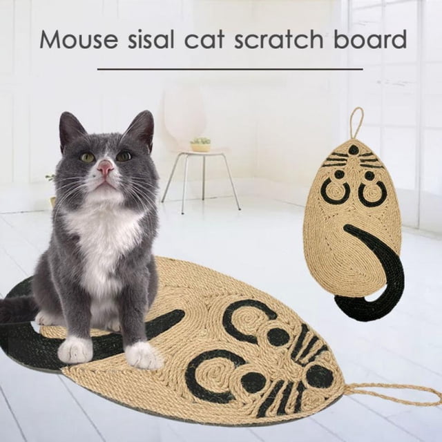 Cat Scratcher Board Scratching Catch Mice Post Mat Toy For Tower Climbing Tree Pad Cooling Litter Mat Lounger Pet