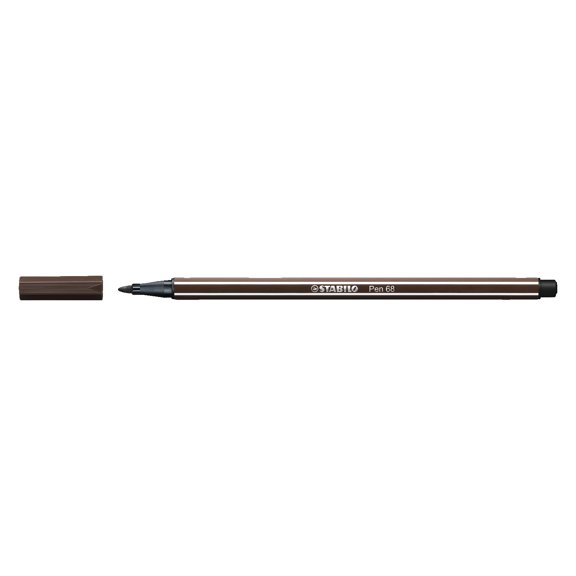 STABILO Pen 68 Fiber Tip, Umber