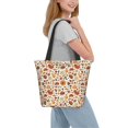 thumbnail image 2 of Disketp Thanksgiving Food Bolsa de Hombro Casual para Mujer, Bolso Cruzado para Compras, Viajes y Uso Diario, 2 of 6