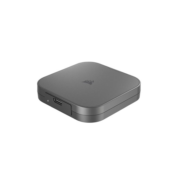 Unidad SSD Externa CORSAIR EX400U 4TB Gris USB Type-C Portátil con USB4 para Windows PC y iOS Mac
