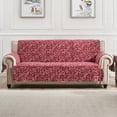 thumbnail image 2 of Barefoot Bungalow Willow Pet-Friendly Paw Guard & Furniture Cover, Reversible - Holiday - Sofa, 2 of 8
