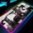 thumbnail image 1 of Genshin Impact-alfombrilla de ratón RGB para juegos, alfombrilla de ratón grande Xsl, almohadillas para teclado, Alfombra de goma para ordenador, alfombrilla de escritorio retroiluminada, 900x400mm LIUWENJING unisex, 1 of 2