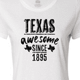thumbnail image 4 of Inktastic Texas Awesome Since 1895 Women's T-Shirt, 4 of 5