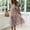 #18Red, variant on Women's Dresses Boho Flowy Midi Dress Square Neck Short Sleeve Ditsy Floral Tiered Casual Summer Dress