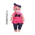 thumbnail image 3 of Christmas Doll Clothes Set - 12" Holiday Costumes for Reborn & Fashion Dolls (3+ Years), 3 of 6