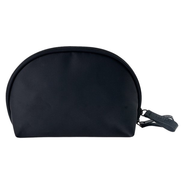 Bolsa de cosméticos de media luna, bolsa de maquillaje de viaje, bolsa de cosméticos impermeable portátil
