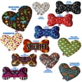 thumbnail image 2 of Pet and Dog Plush Heart or Bone Toy, "Southwestern Group" (Available in different sizes, and 12 different pattern options!), 2 of 10