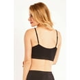thumbnail image 3 of 6 Packs of Sofra Women's Seamless Onesize Workout Fitness Gym Sports Bra (Style# 3), 3 of 7