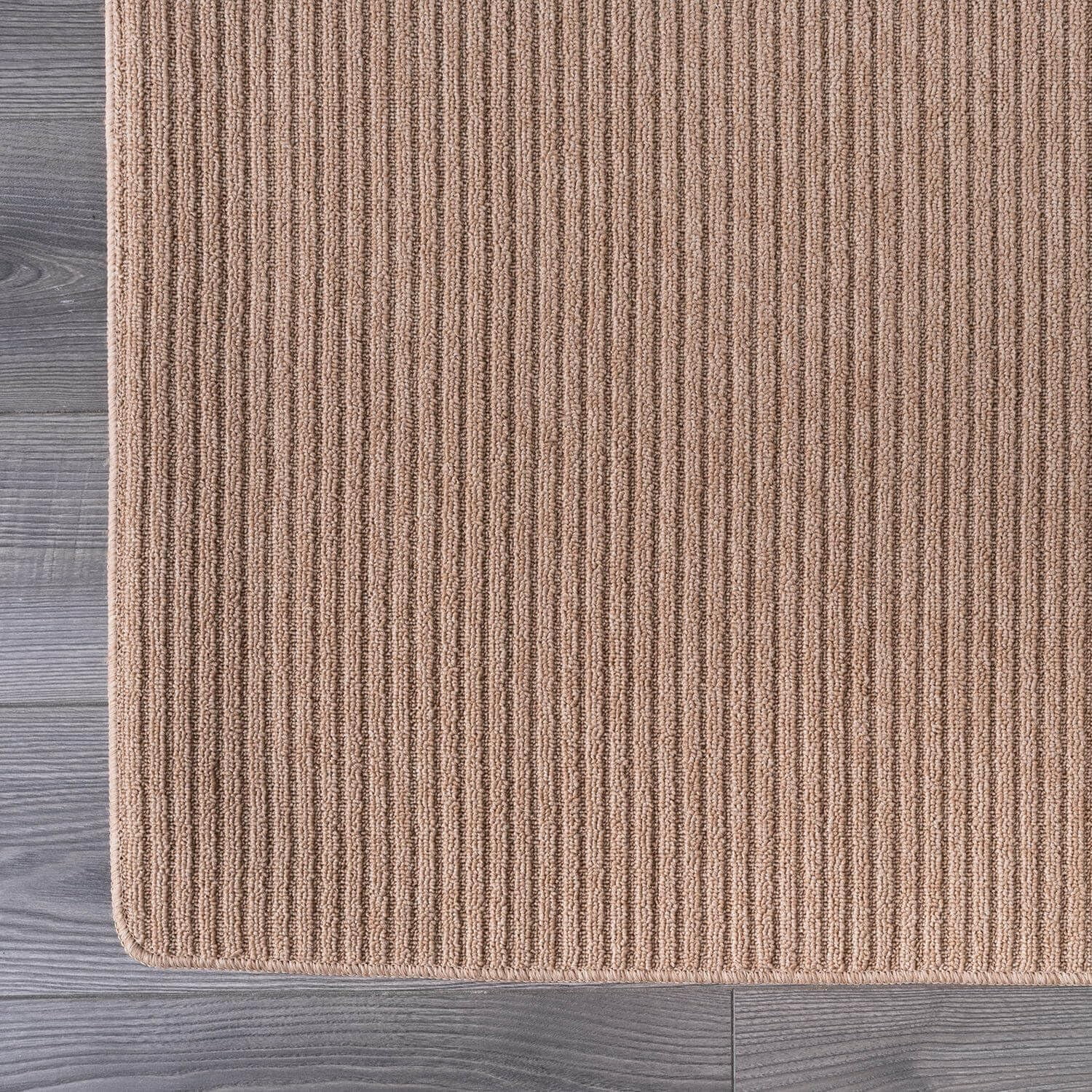 Beverly Rug Non-Slip Machine Washable 3 x 3 Beige Indoor Area Rugs