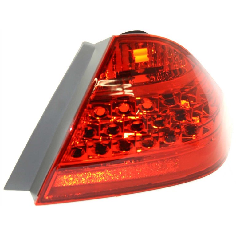 Dot Sae Certified Tail Light No Bulbs Driver Side Outer Tail Light 