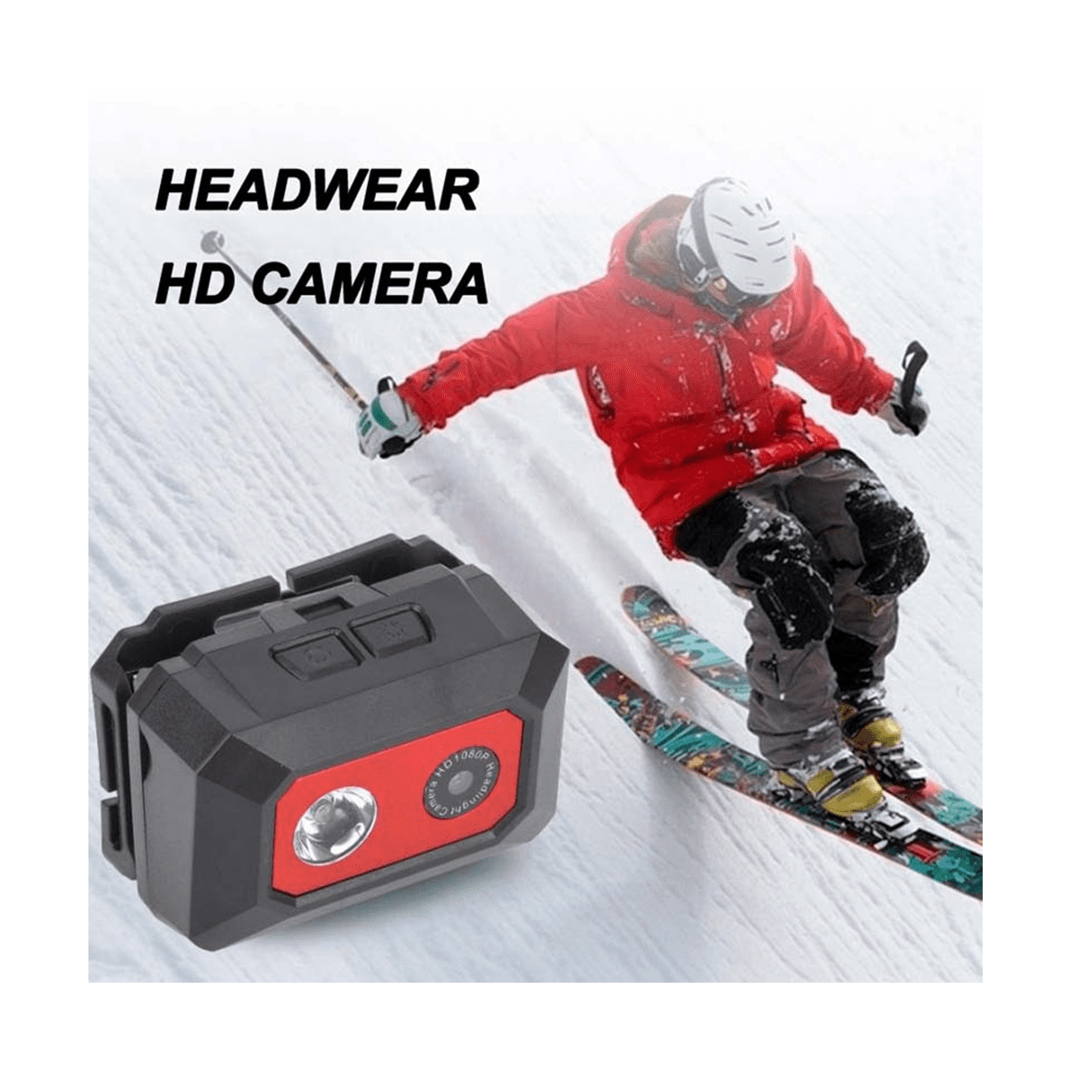 HD 1080P Outdoor Sport Camera F18 Night Vision Camcorder SOS Head-Mounted Action Cameras Helmet Video Recording DVR Cam