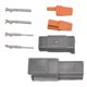 thumbnail image 3 of Conector de cable eléctrico, 5 juegos de conectores impermeables Conectores impermeables Conectores de clavija Valor inmejorable, 3 of 8