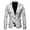 Purple%GC100, variant on Easter Men's Blazer Casual Suit Jacket for Men Fashion Rabbit Graphic One Button Elegant Slim Fit Dress Jacket for Performance,Prom,Wedding