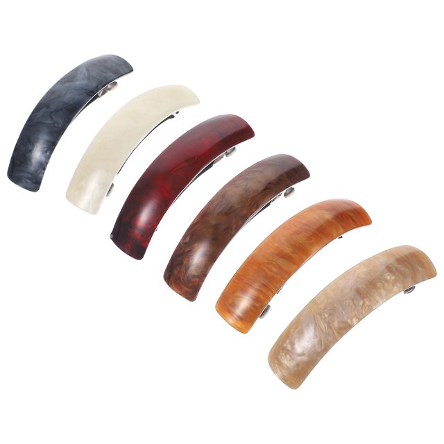 6 Pcs Pinces à Cheveux en Métal Pinces à Cheveux à Ressort Pinces à Cheveux Décoratives Petites Pinces à Cheveux Mignonnes