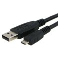 thumbnail image 3 of 1ft Short USB Cable for Moto E (2020) - MicroUSB Charger Cord Power Wire Fast Charge Sync Black Q1J Compatible With Motorola Moto E (2020), 3 of 6
