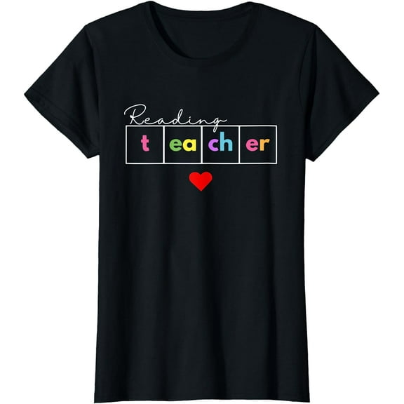Womens Science Of Reading Reading Teacher T-Shirt