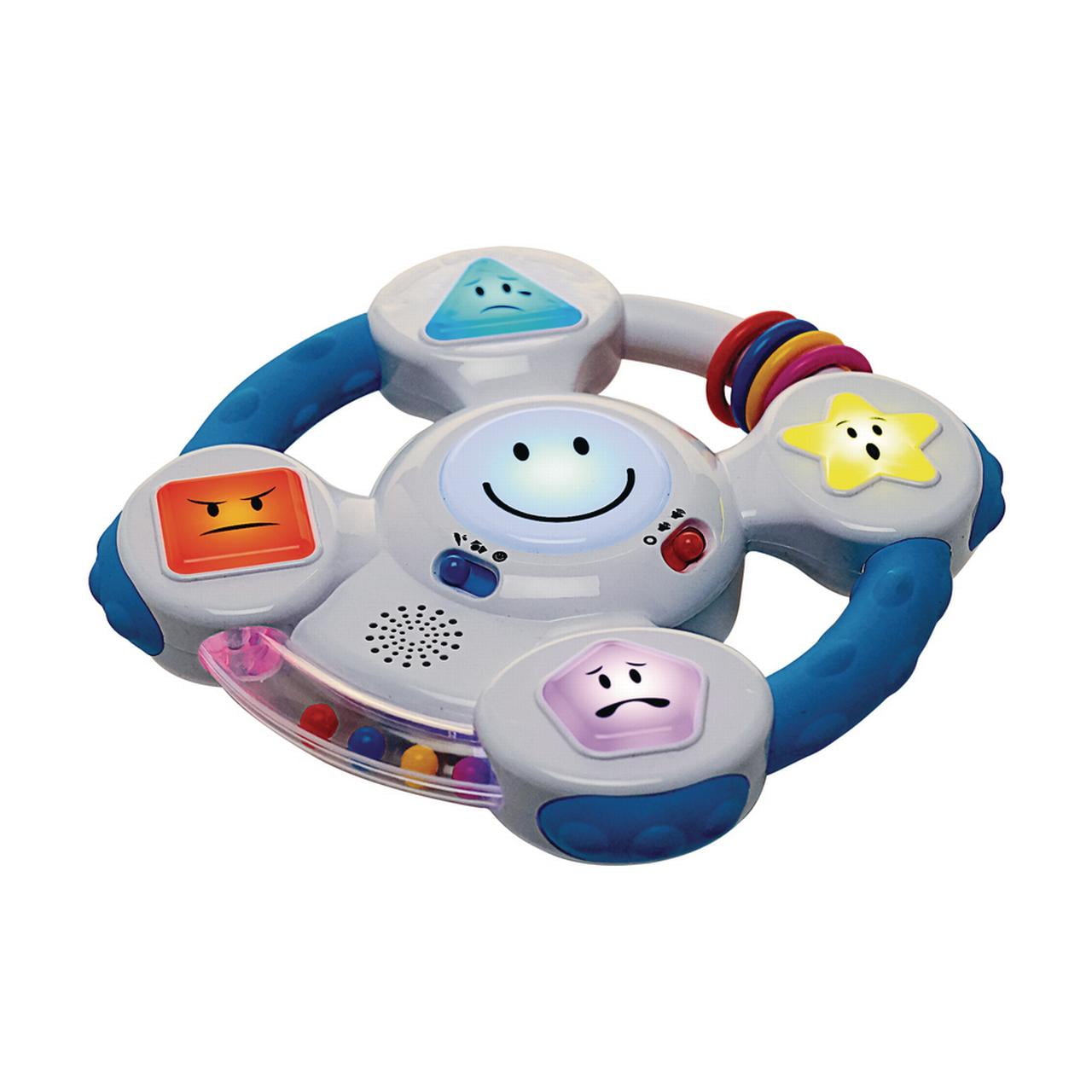 steering wheel toy with screen