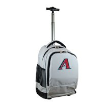 Gray Arizona Diamondbacks 19'' Premium Wheeled Backpack
