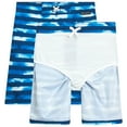 thumbnail image 4 of Body Glove Boys' Rash Guard Set - UPF 50+ Short Sleeve Swim Shirt and Bathing Suit Trunks - Swimwear Set for Boys (4-12), 4 of 7