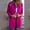 Hot Pink, variant on Women's Trench Coat Elegant Plain Warm Transition Coat Winter Jacket Long Sleeve Autumn Winter Women's Jacket Lapel Coat Womens Casual Coats And Jackets Ll Womens Casual Anorak Jacket Casual Women