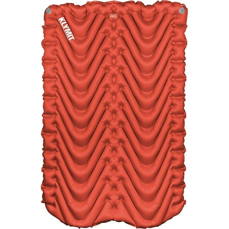 UPC: 0846647005783 | Klymit Insulated Double V Sleeping Pad  74in x 47in x 3in  Red