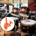 thumbnail image 4 of KAJNBN 12Pcs Orange Cymbal Sleeves Plastic Replacement Mount Accessories for Drum Kit Durable Protection, 4 of 8