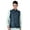 Blue, variant on Men's Brocade Waistcoat Bandhgala Festive Jacquard Nehru Jacket