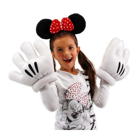 Disney Minnie Ears & Gloves Costume Accessory Set One Size