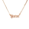 thumbnail image 1 of Minnieouse Letra inglesa doce signos del zodiaco constelaciones tema collar del zodiaco Ins colgante cómodo único oro rosa Ropa, zapatos y accesorios Miscelánea Piscis Minnieouse AP009332-05, 1 of 6