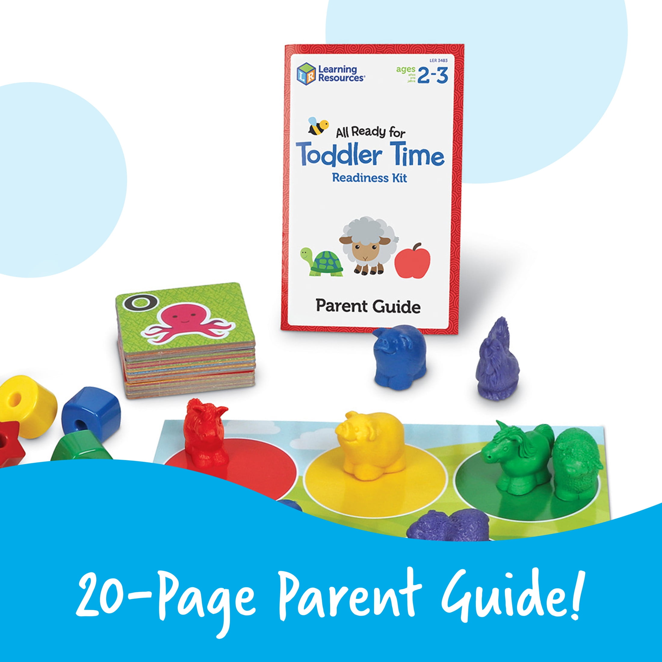 Learning Resources All Ready for Toddler Time Activity Set, Playset, Ages 2+