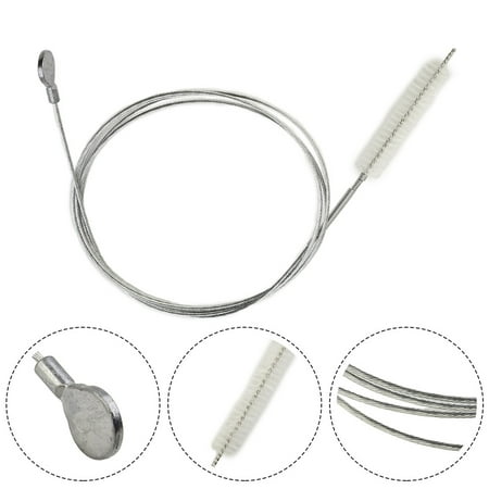 

Fule 59 Inch Long Pipe Cleaner Flexible Tube Cleaning Brush Fridge Cleaning Tool Stainless Steel Kitchen Drain Tube Cleaning Brushes Sink Fridge Skinny Pipe Drain Dredge Cleaning Tool