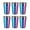 set of 6 Rainbow Color, variant on 10oz Stainless Steel Cup Set, 2Pcs Double Wall Metal Cup,Vacuum Stackable Insulated Portable Drinking Tumblers Unbreakable Glasses,for Home Outdoor Restaurant(Silver)
