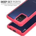 thumbnail image 5 of CoverON Samsung Galaxy S10 Lite / Galaxy A91 Case Heavy Duty Full Body Slim Fit Shockproof Clear Phone Cover - EOS Series, 5 of 8