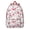 Red-13, variant on Hippie Tribal Backpack for College, Colorful Waterproof Laptop Bookbag with Artistic Prints and Large Storage Capacity
